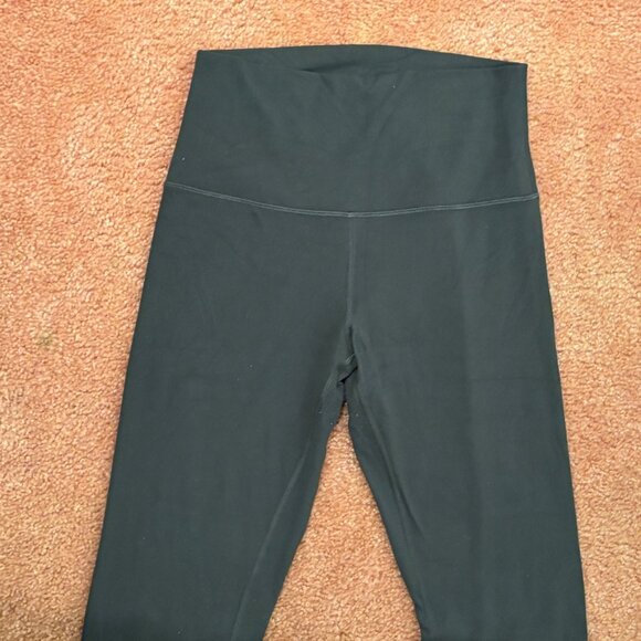 EXCELLENT Lululemon Align Pant Full Length 28" Olive High-Rise Yoga Leggings 6 - Picture 3 of 9